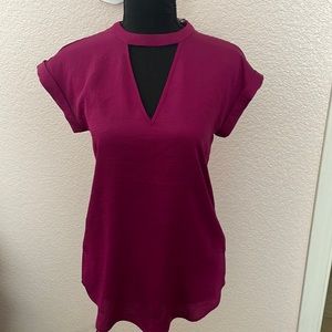 NWT Express fuchsia blouse